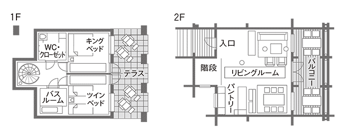 リスの森レイクサイドの間取り図