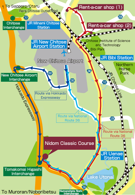 NIDOM Access Map