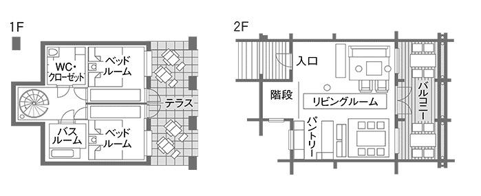 リスの森間取り図